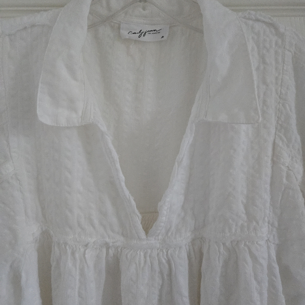 Carly Jean Los Angeles White Mini Dress - Picture 3 of 7